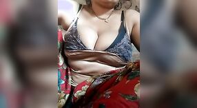 Desi bhabhi flaunts her massive natural breasts on camera 8 min 40 sec