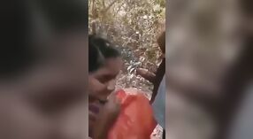 Desi XXX gives her boyfriend an outdoor blowjob and receives a messy cumshot 1 min 20 sec