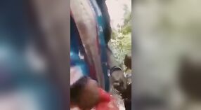 Desi XXX gives her boyfriend an outdoor blowjob and receives a messy cumshot 2 min 20 sec