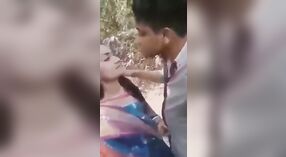 Desi XXX gives her boyfriend an outdoor blowjob and receives a messy cumshot 0 min 30 sec