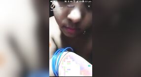 Indian Aunty's Live Phone Sex Show with Dildoing and a Dildo 3 min 00 sec