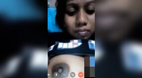 Srilankan girl's big natural boobs will make you cum hard 2 min 30 sec