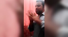 Pakistani girl's boob show gets recorded and licked by older man 1 min 40 sec