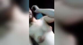 Pakistani girl's boob show gets recorded and licked by older man 4 min 20 sec