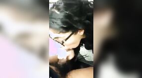 NRI Indian college girl gives an amazing blowjob in public baths in a sex movie 2 min 20 sec