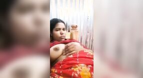 Desi wife teases her chubby pussy on camera in this hot video 1 min 30 sec