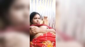 Desi wife teases her chubby pussy on camera in this hot video 1 min 00 sec