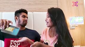 Desi college girl gets permission to fuck her boyfriend's big cock 2 min 20 sec