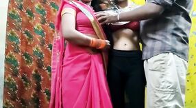 Indian threesome with a big ass and small tits 1 min 10 sec
