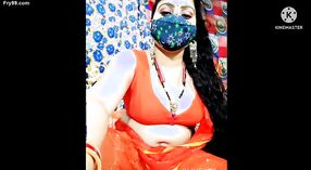 Priya Bhabhi's webcam show: her tits and legs in Delhi 0 min 30 sec