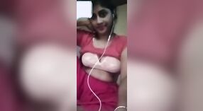 Beautiful schoolgirl flaunts her curves in a seductive display 2 min 50 sec