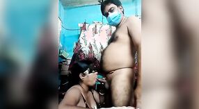 Auntie's oral sex and cancer treatment with her husband in doggy style 5 min 20 sec
