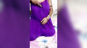 Bengali housewife gives Brinjal a blowjob and gets fucked in her pussy while playing with her milky boobs 1 min 10 sec