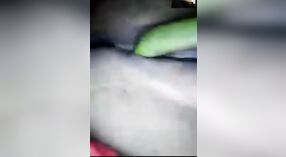 chairavali ' s zelfgemaakte video van haar met behulp van groenten om te masturberen 0 min 0 sec