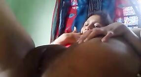 Horny girl fingers herself to orgasm in this cute video 2 min 20 sec