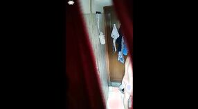 Desi Bhabhi's Private Bath Time on Hidden Camera 0 min 50 sec