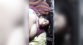 Shaved pussy of a gorgeous bhabhi gets fucked hard 3 min 00 sec