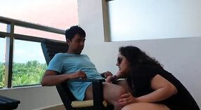 Gujarat casal se entrega a fumegante varanda sexo 1 minuto 00 SEC