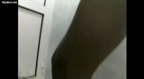 Desi college girl gets naughty in the bathroom 1 min 40 sec