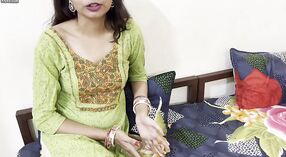 Saara bhabhi's first-ever stepbrother and sister encounter in pure Hindi audio 0 min 0 sec
