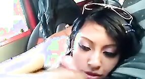 Bangla babe gets naughty in the car with her hot partner 10 min 50 sec