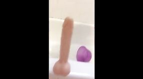 Pakistańska bhabhi Salma przyjemności sama z dildo 0 / min 0 sec