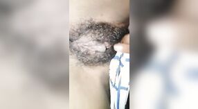 Hairy Indian Girl Gets Naughty and Masturbates with Fingers 4 min 50 sec