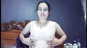 Anuradha panjabi bhabhi flaunts her husband's leaking sex tape on camera 4 min 00 sec