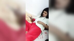 Desi college student with big boobs shows off her body on a secret video call 5 min 50 sec