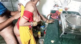 भारतीय देसी मुलीसह स्वयंपाकघरातील दासी खडबडीत सेक्स करते 6 मिन 10 सेकंद
