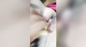 Unsatisfied bhabhi uses vegetables for masturbation 0 min 50 sec