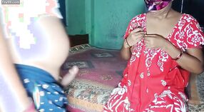 인도 방갈리 핀키 와비 즐기는 뜨거운 다보르에서 부엌 2 최소 50 초