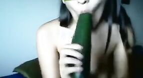Indian girl ' s steamy webcam show 3 min 00 sec