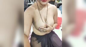 Telugu housewife shows off her nipples in slow and sensual way 7 min 50 sec