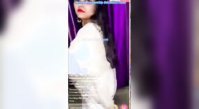 Premium class Insta-model Srishti Khan shows af haar mollig lichaam 5 min 50 sec