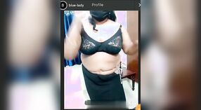 Bluelady的大驴子在Strip聊天视频中成为中心舞台 3 敏 10 sec