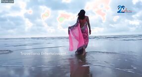 Séance photo en bikini dans un sari en Neelam par Mandarmani's finest 2 minute 50 sec
