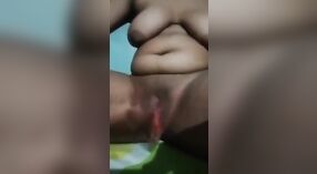 Asian woman gets horny and plays with dirty talk 2 min 00 sec