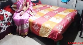 Desi Babe in Pink Saree Gets Hard and Deeply Fucked 1 min 10 sec