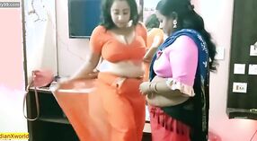 Frau erwischt, wie sie ihren Ehemann beim Bangla-Familiensex mit Ton betrogen hat 1 min 50 s