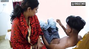 My Indian stepmother wants to teach me how to fuck with her biggest dick and audio in Hindi 0 min 0 sec