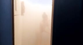 My sexy cousin gets a shower and I'm filming it 4 min 20 sec