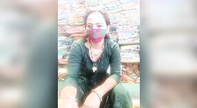 Green-clad bhabi flaunts her pussy and ass in the store 2 min 50 sec
