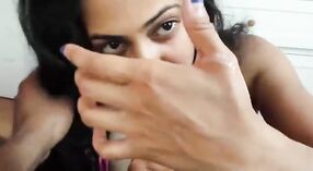 Indian beauty gives a deep throat blowjob and gets a creampie in her ass 3 min 30 sec