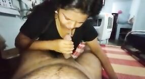 Indian college student gives a sensual blowjob in the village 3 min 00 sec