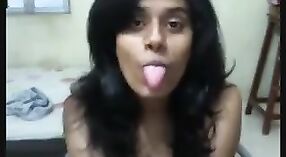 Desi teen Shilka gets naked and wild on Skype 1 min 00 sec