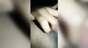 Moaning Girl Gets Naughty with Fingers 2 min 40 sec