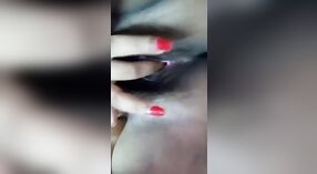 Bangla Desi meisje pronkt met haar harige kutje voor selfies in stomende video 1 min 10 sec