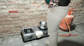Desi housewife indulges in a steamy kitchen session 0 min 0 sec