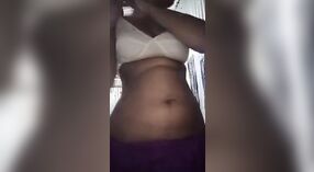 Desi girl with big breasts masturbates in a nude video 0 min 0 sec